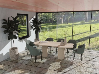 Betonlooktafel Wolk RK  Outdoor 